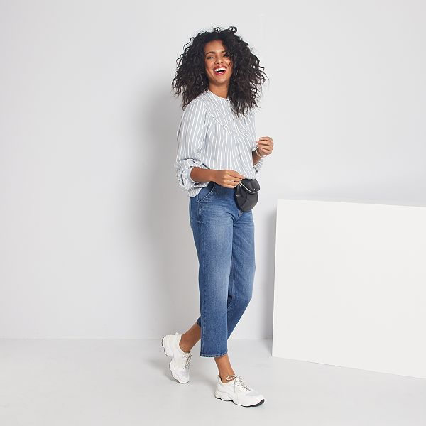 Jean large femme kiabi Clearance