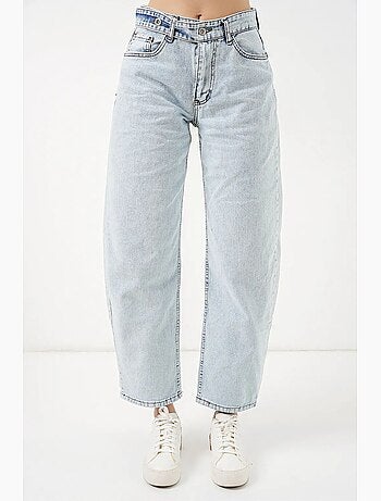 Jean large à taille haute bdart