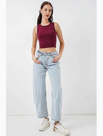 Jean large à taille haute bdart