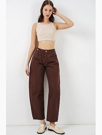 Jean large à taille haute bdart