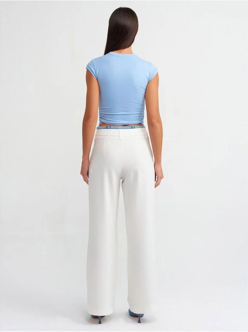Jean Large À Taille Haute - Kiabi