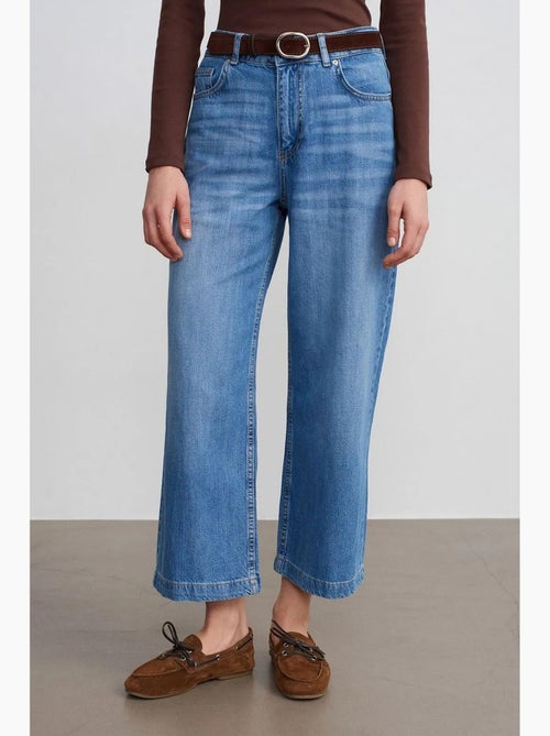 Jean large à taille haute dilvin - Kiabi Jean large à taille haute dilvin - Kiabi