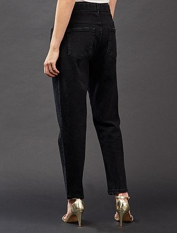 Jean large avec ceinture - Kiabi