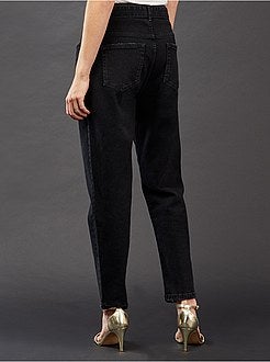 Jean large avec ceinture - Kiabi