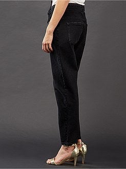 Jean large avec ceinture - Kiabi