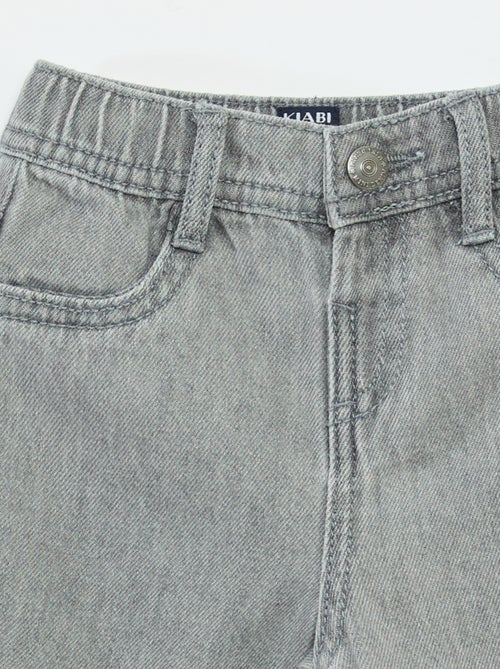 Jean large avec taille ajustable - Kiabi