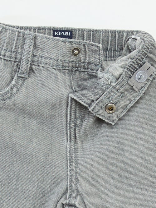 Jean large avec taille ajustable - Kiabi
