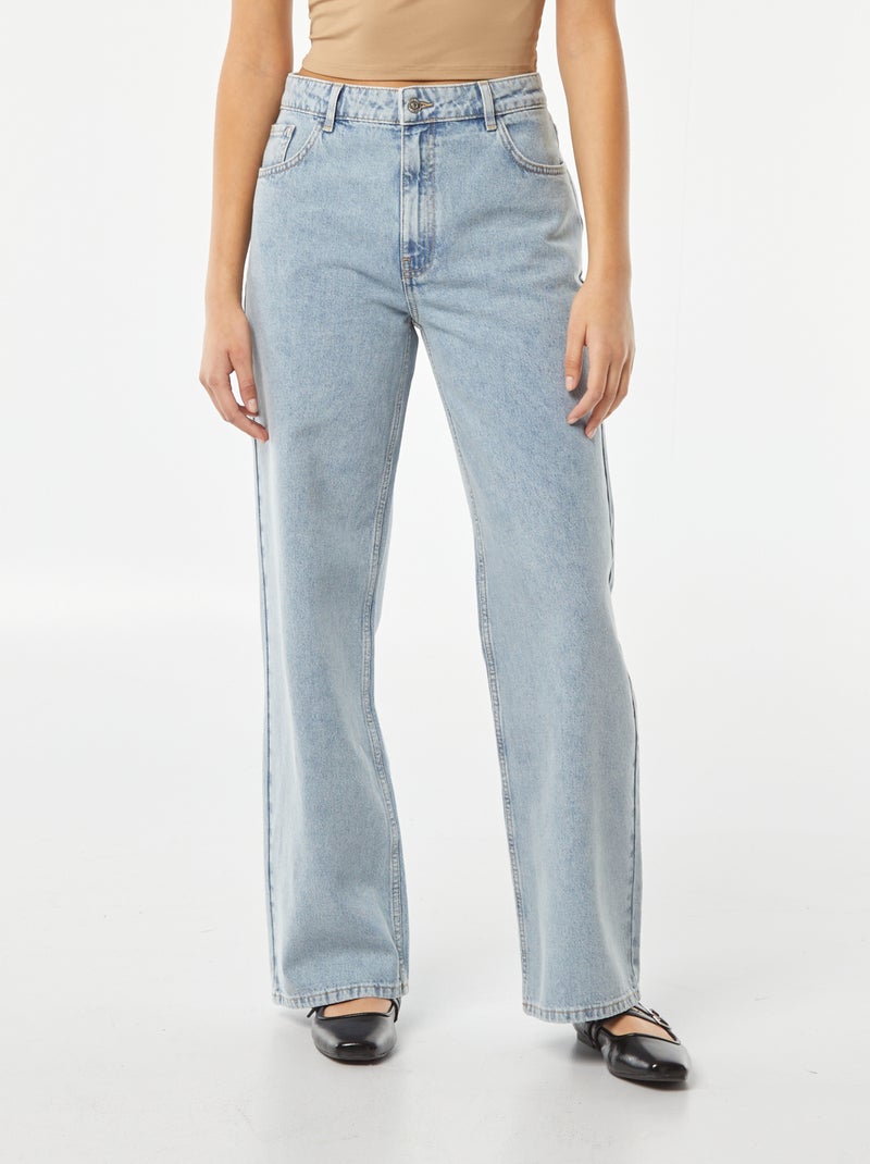 Jean large BLEU - Kiabi