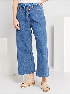 Jean large ceinture fantaisie 'JDY' - Kiabi