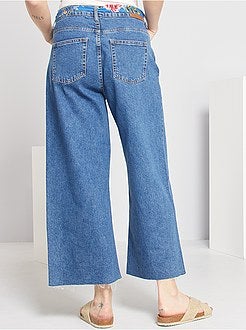 Jean large ceinture fantaisie 'JDY' - Kiabi