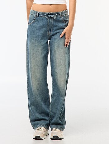 Jean large coupe baggy