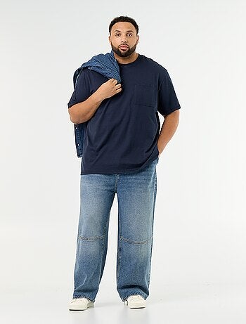 Jean large coupe carpenter