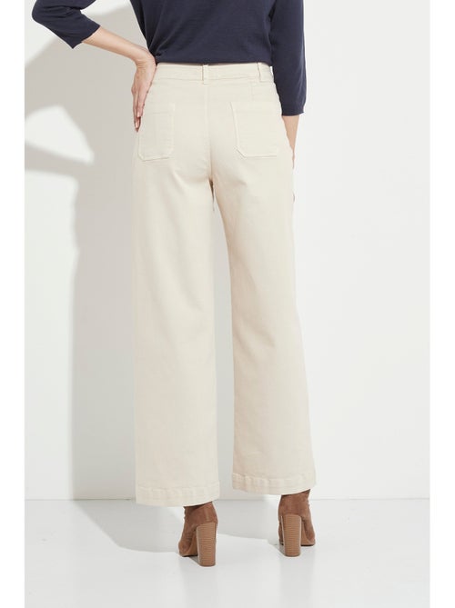 Jean large denim extra extensible 4 poches - Afibel - Kiabi