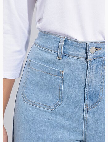 Jean large denim stretch - afibel