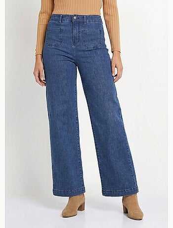 Jean large denim stretch - afibel