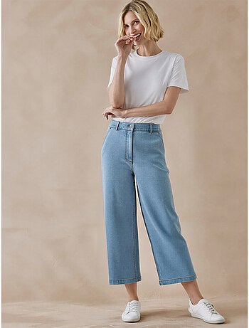 Jean large et court femme - DAXON