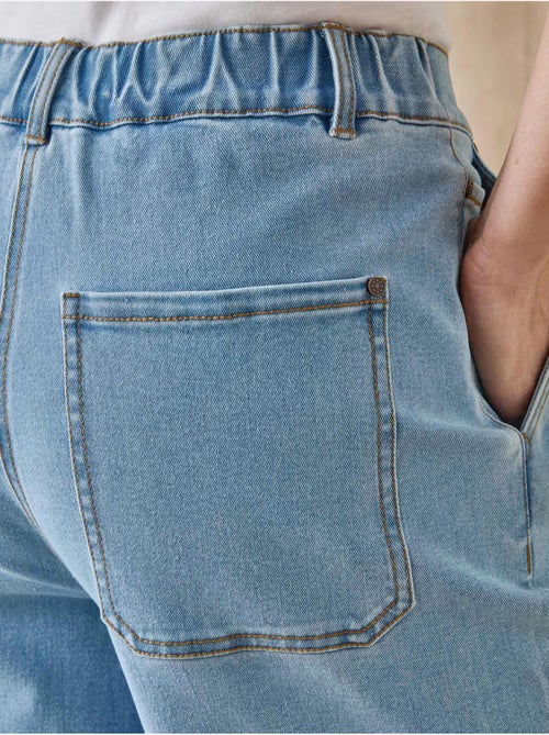Jean large et court femme - DAXON - Kiabi