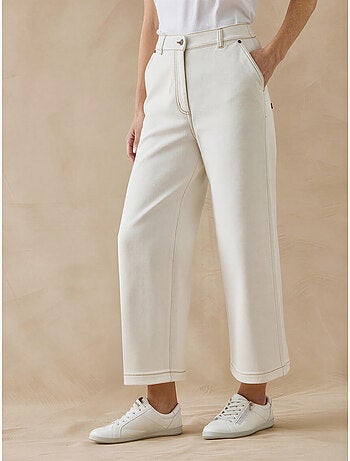 Jean large et court femme - DAXON