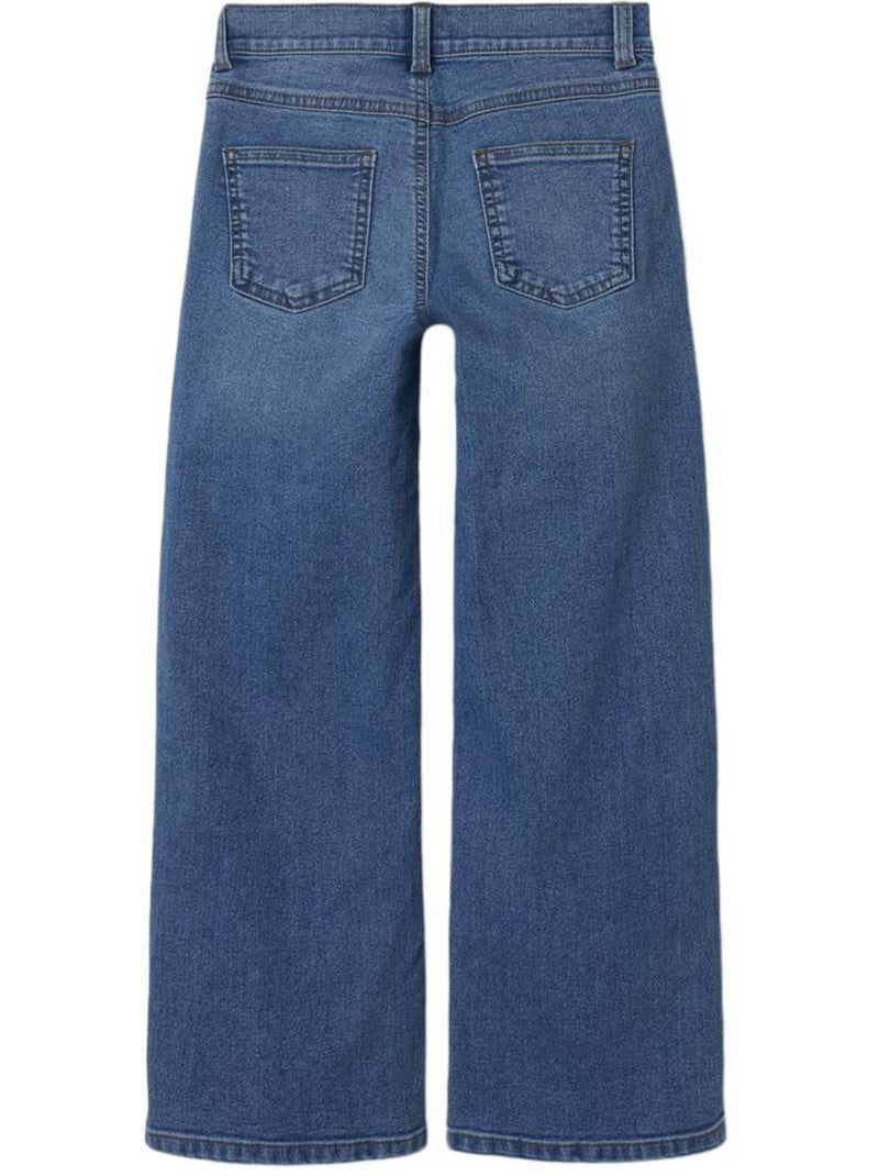 Jean Large Fille Name it Bleu - Kiabi