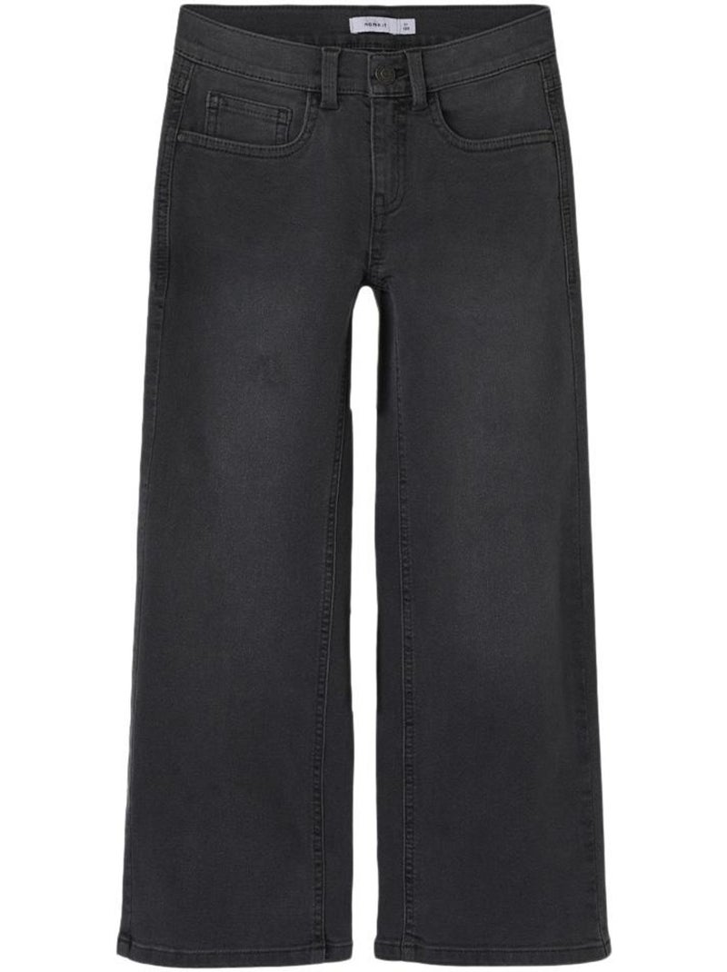 Jean Large Fille Name it Gris Argenté - Kiabi