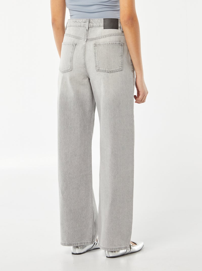 Jean large GRIS - Kiabi