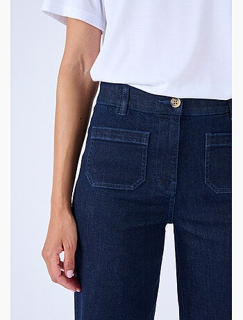 Jean large poches plaquées - Damart