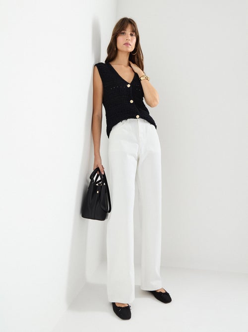 Jean large pour femme MO Fashion - Kiabi