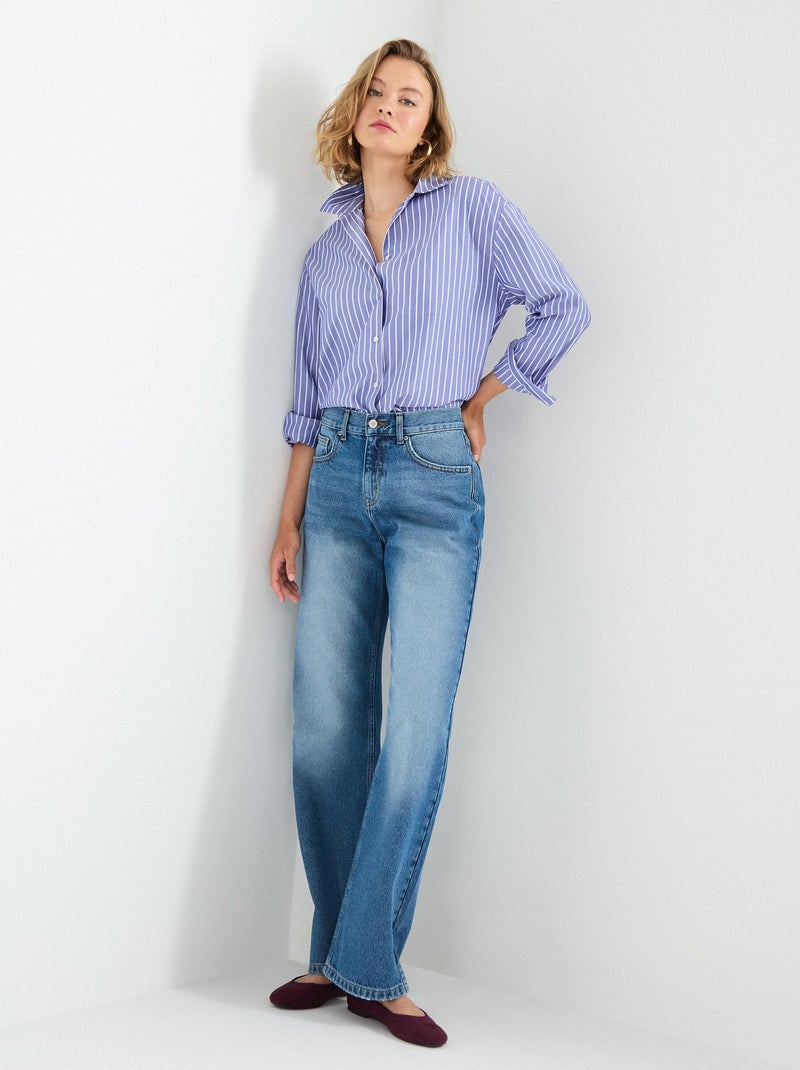 Jean large pour femme MO Fashion Bleu - Kiabi