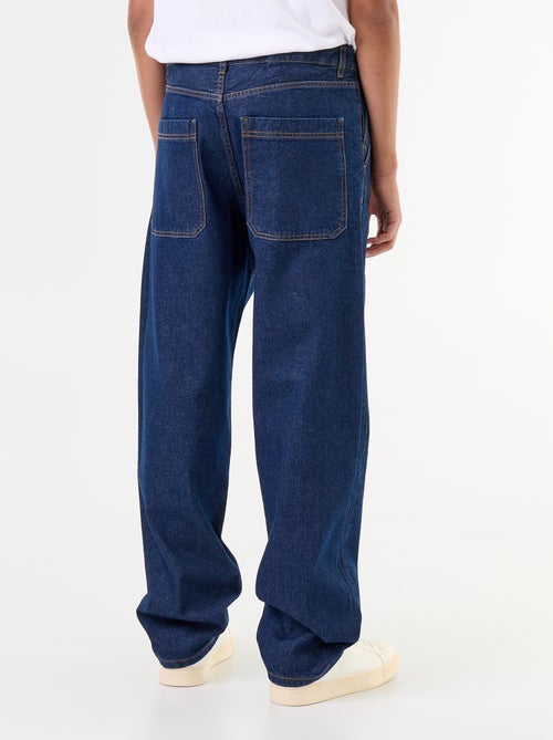 Jean large style baggy avec poches italiennes - Kiabi