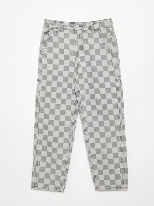 Jean large style carpenter - Kiabi Jean large style carpenter - Kiabi