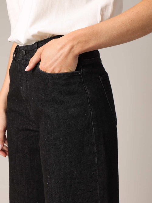 Jean large taille haute 'Deeluxe' - Kiabi