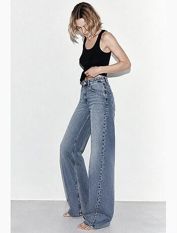 Jean large taille haute hiccup