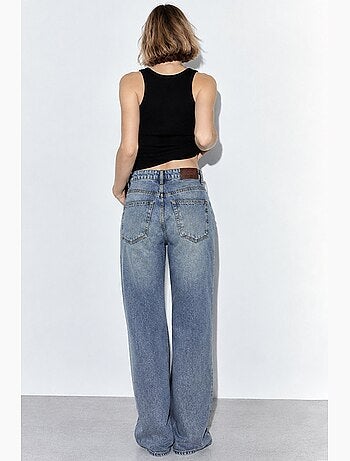 Jean large taille haute hiccup