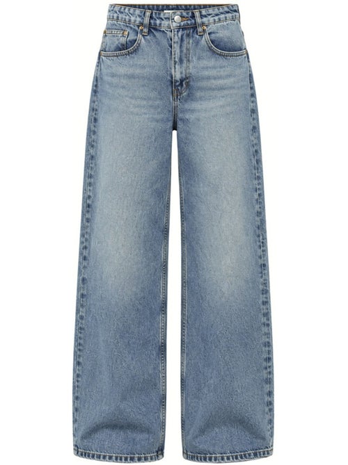 Jean large taille haute hiccup - Kiabi Jean large taille haute hiccup - Kiabi