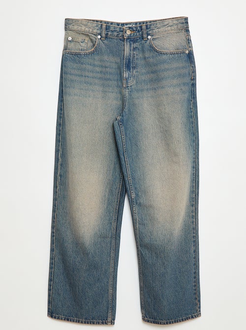 Jean large type baggy à 5 poches - Kiabi