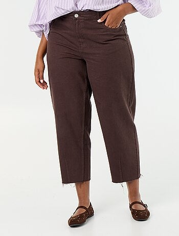 Jean large / wide leg à 5 poches