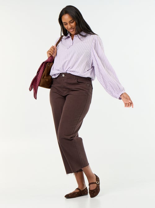 Jean large / wide leg à 5 poches - Kiabi Jean large / wide leg à 5 poches - Kiabi