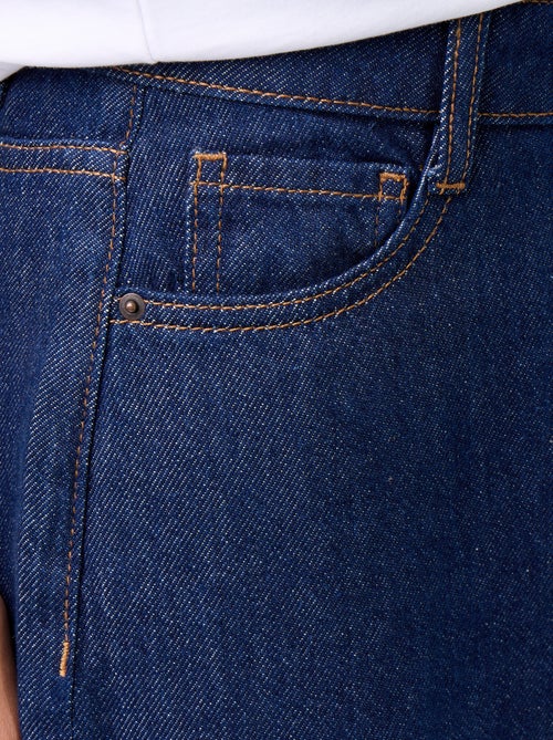 Jean large wide leg avec nœuds fantaisies à la base - Kiabi Jean large wide leg avec nœuds fantaisies à la base - Kiabi