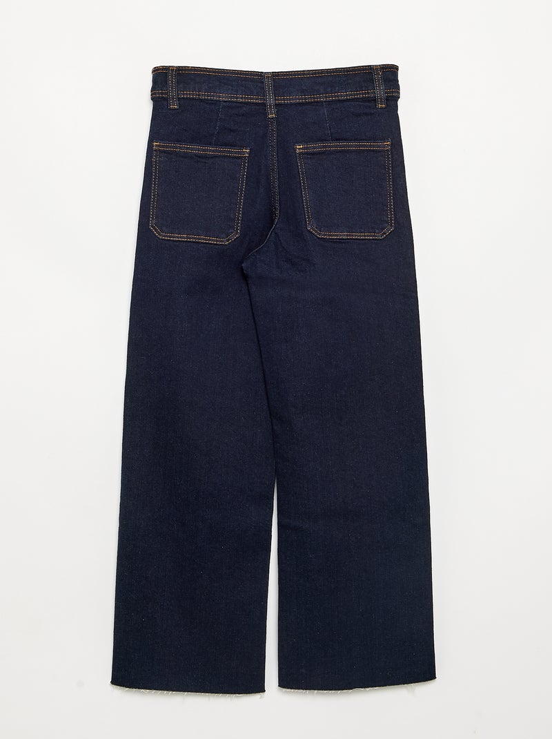 Jean large / wide-leg Bleu - Kiabi