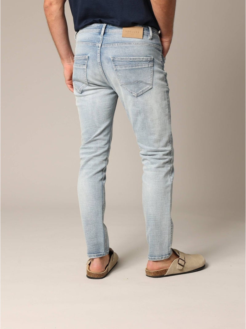 Jean lifestyle 'Deeluxe' Bleu ciel - Kiabi
