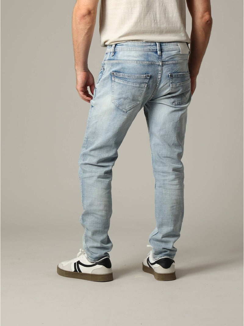 Jean lifestyle 'Deeluxe' Bleu ciel - Kiabi