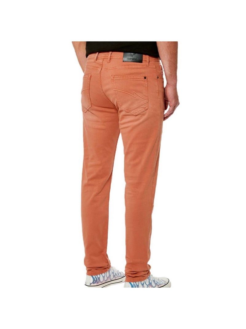 Jean lim fit  Homme Kaporal Daxko Orange - Kiabi