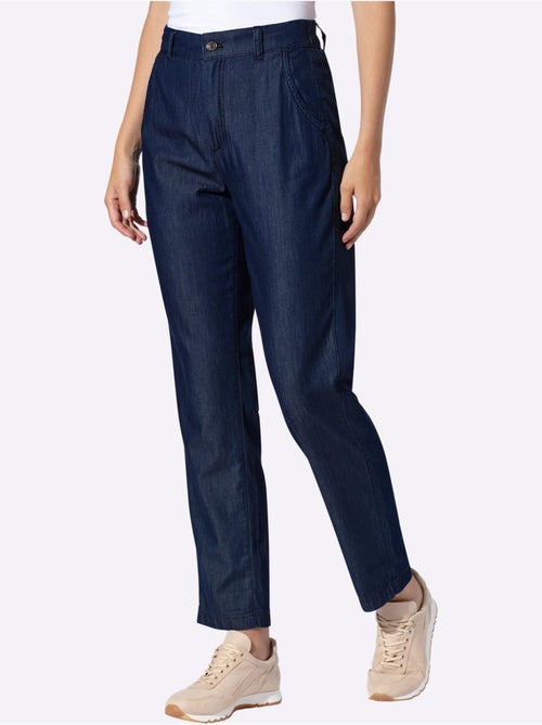 Jean Longueur Cheville Qualité Douce Et Fluide - Taille Standard - Helline - Kiabi