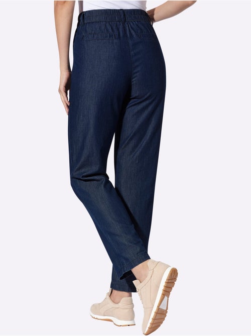 Jean Longueur Cheville Qualité Douce Et Fluide - Taille Standard - Helline - Kiabi
