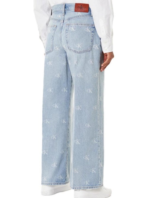 Jean Loose Femme Calvin Klein Jeans - Kiabi