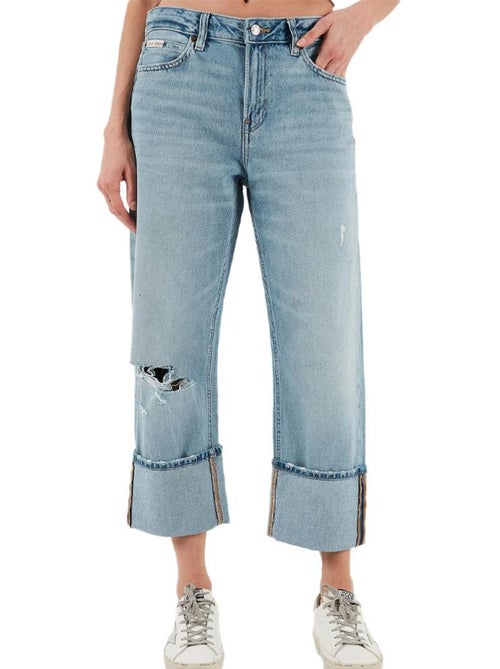 Jean Loose Femme Calvin Klein Jeans - Kiabi