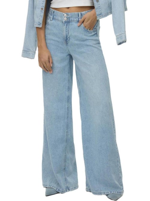 Jean Loose Femme Vero Moda - Kiabi