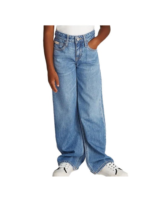 Jean Loose Fille Calvin Klein Jeans - Kiabi