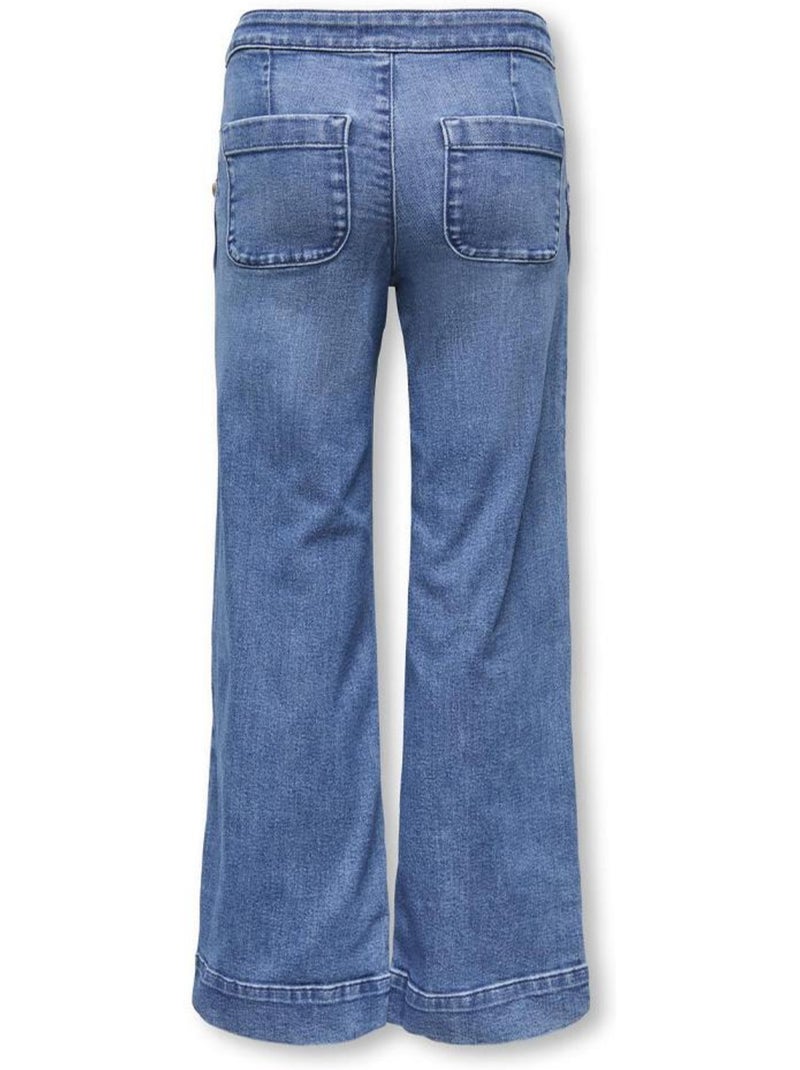 Jean loose fille kids only Bleu - Kiabi