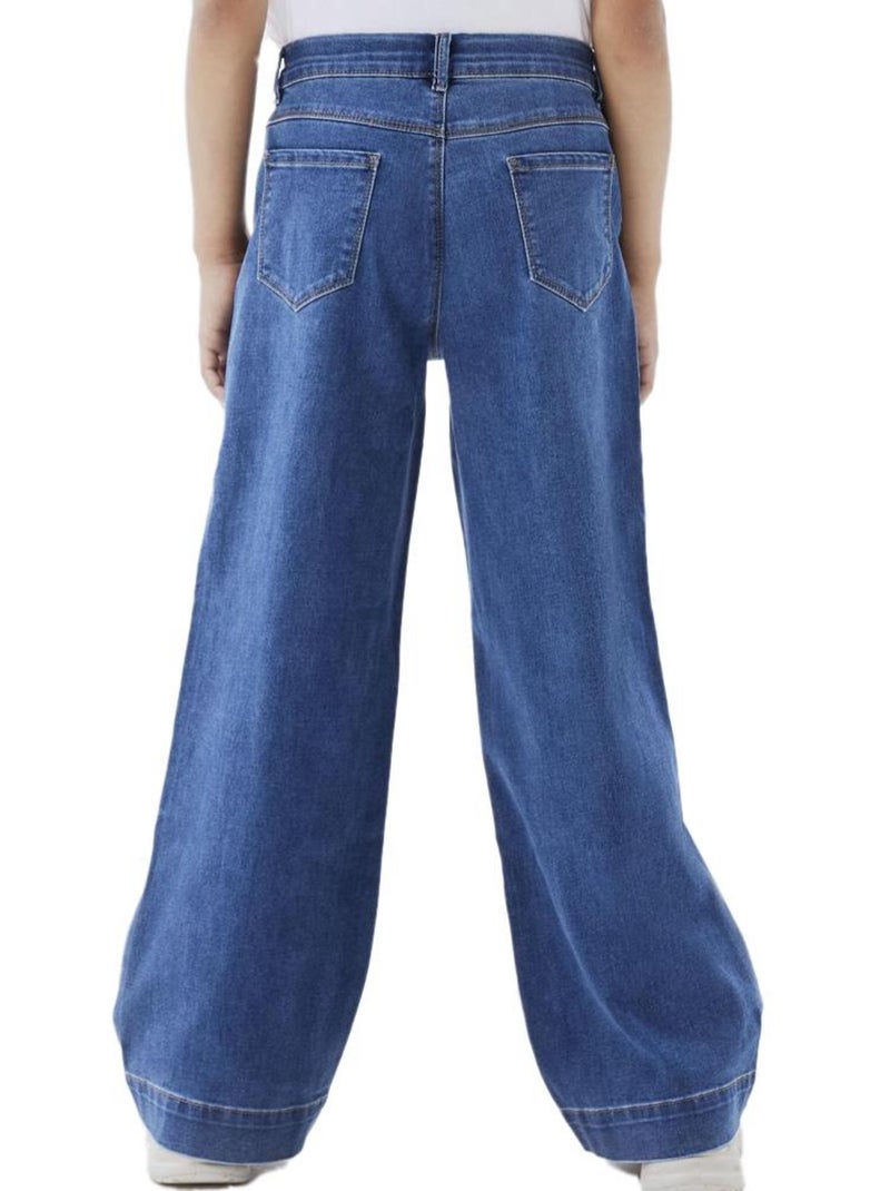 Jean Loose Fille Name it Bleu jean - Kiabi